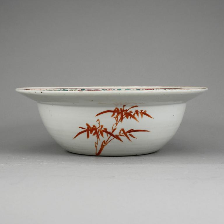 SKÅL, porslin, Kina, 1800-tal.