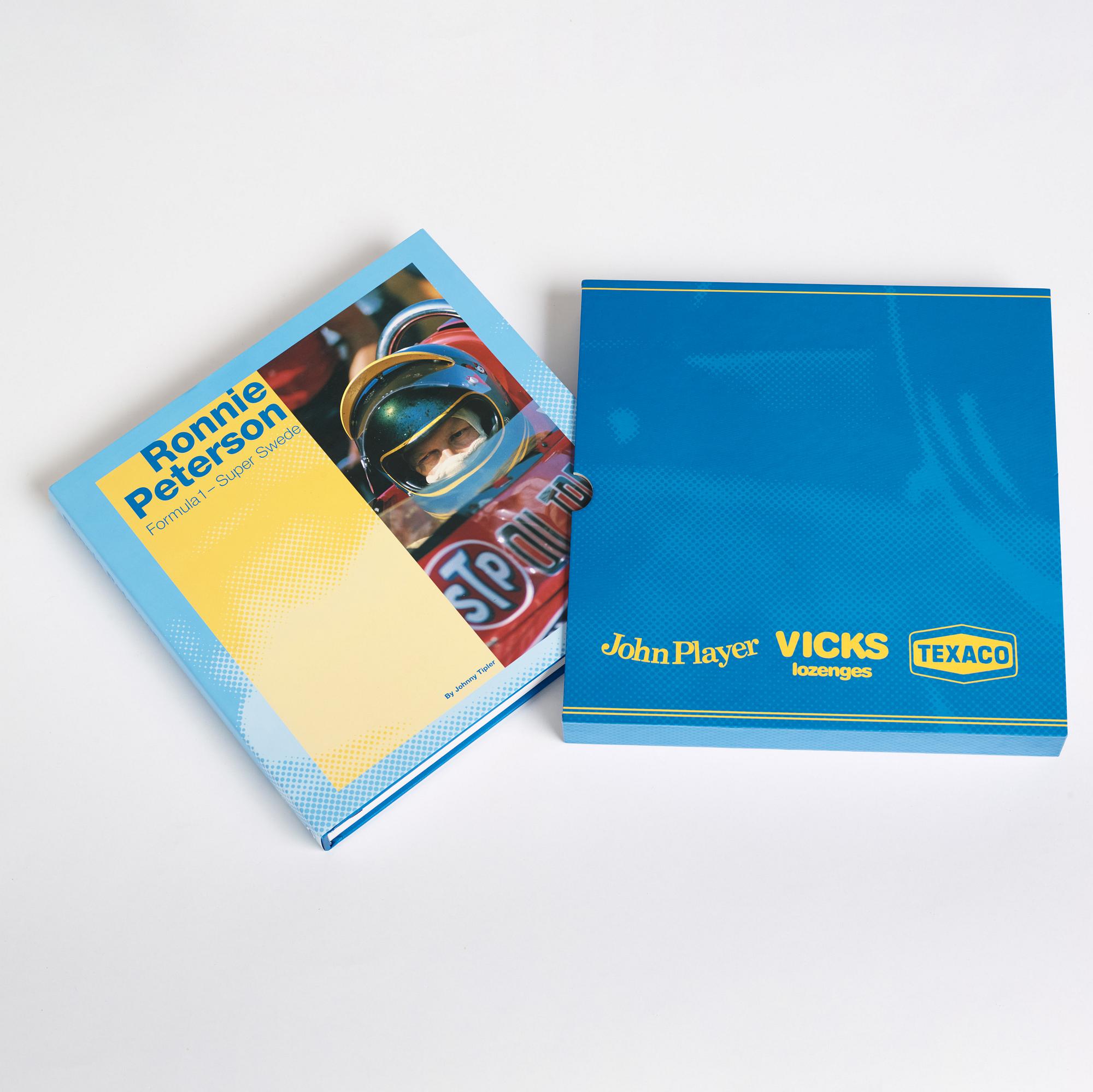 Johnny Tipler, "Ronnie Peterson, Formula 1 - Super Swede", bok i limiterad upplaga.