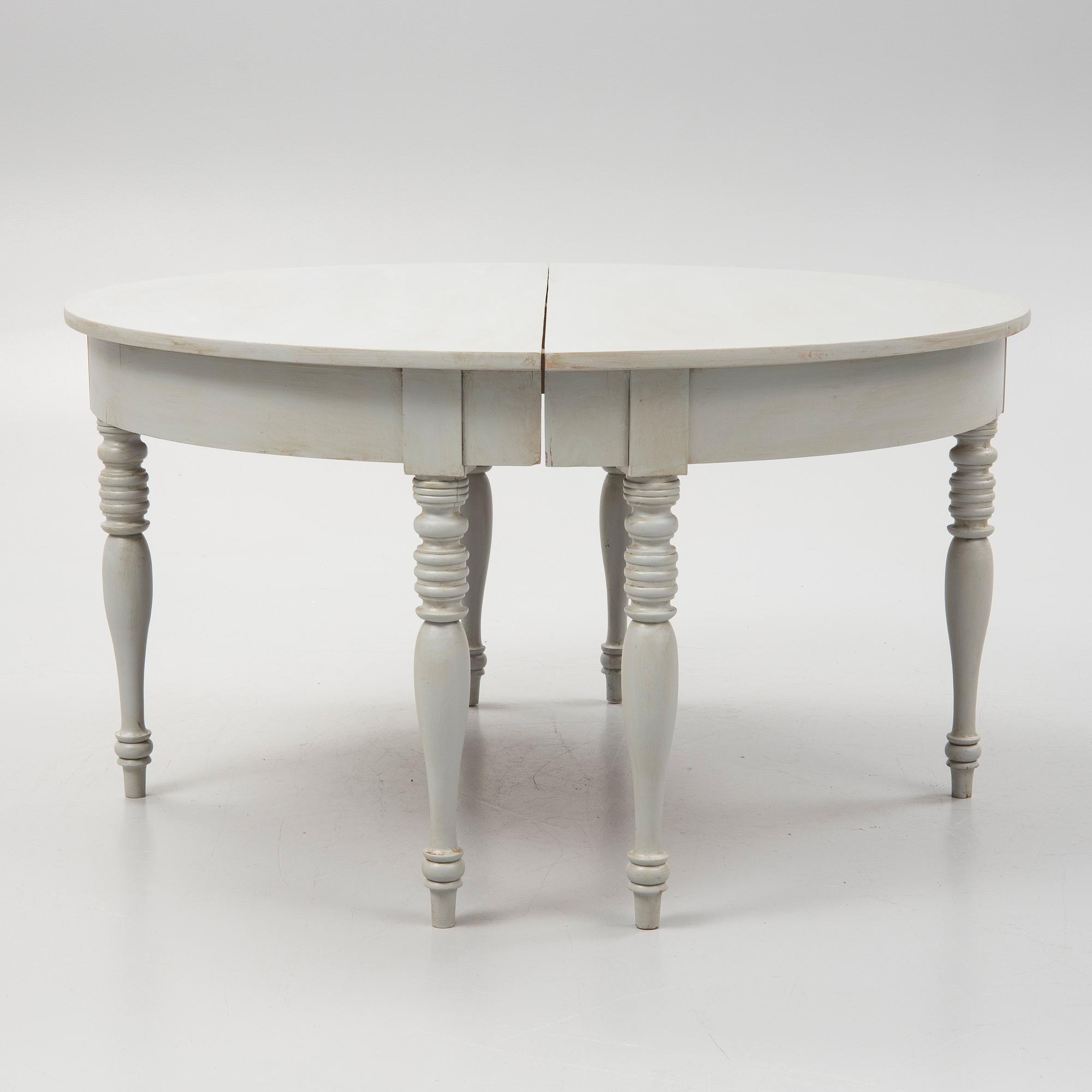 Matbord, sent 1800-tal.