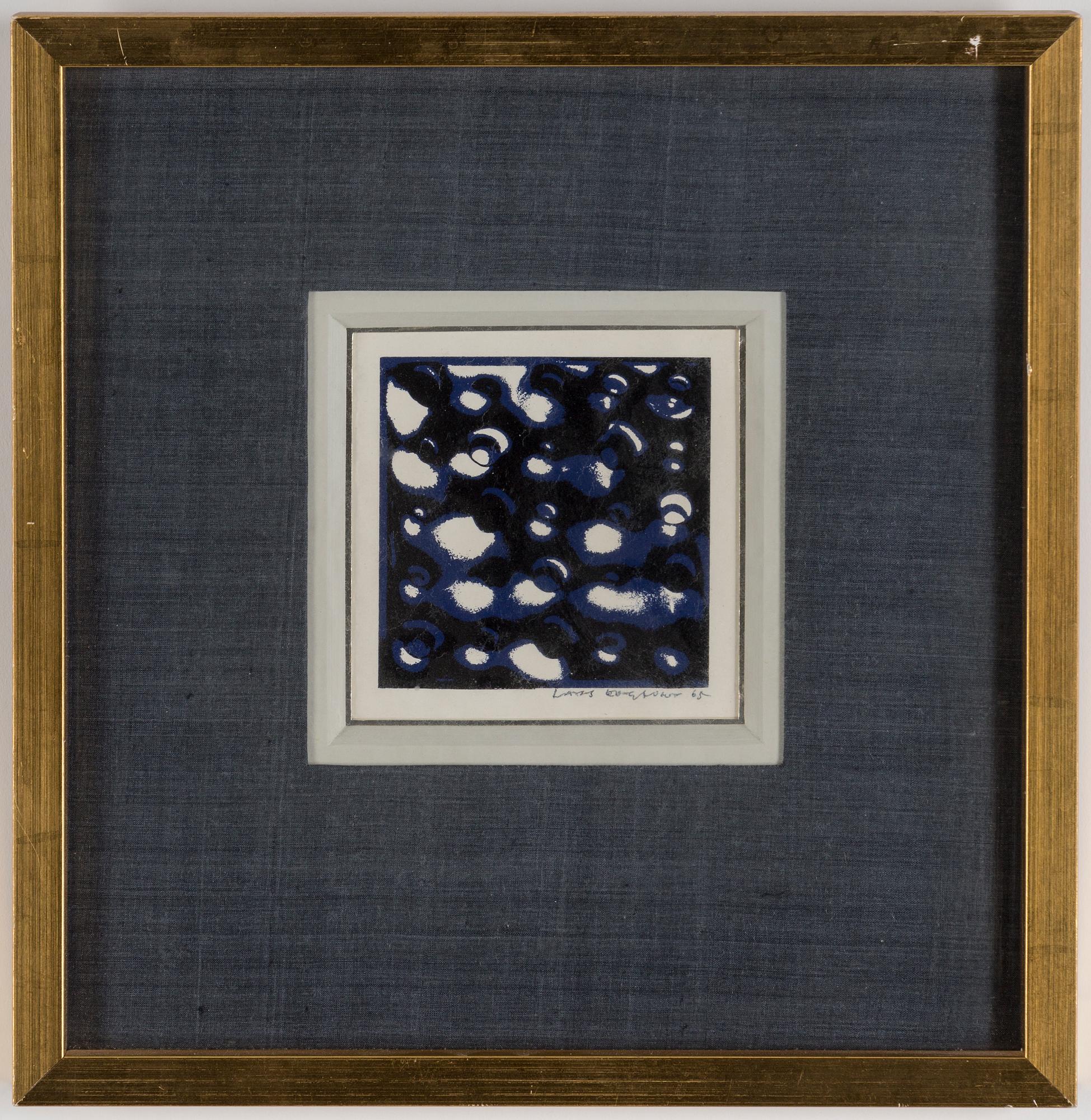 LARS ENGLUND, Ink drawing, signed andc dated -65.