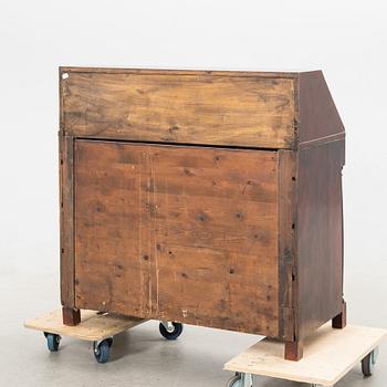 Writing desk around 1900 Empire style.