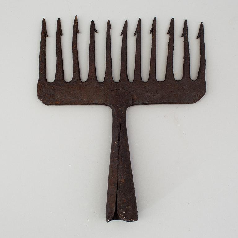 ÅLLJUSTER, smide, 1700/1800-tal.
