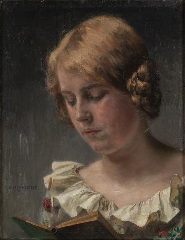 RUDOLF EICHSTAEDT, oil on canvas, signed Rudolf Eichstaedt.