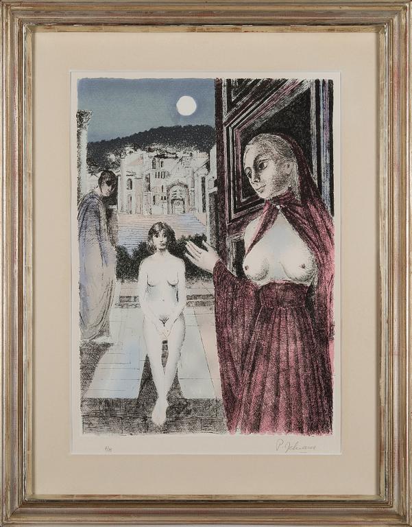 PAUL DELVAUX, LA REINE DE SABA.