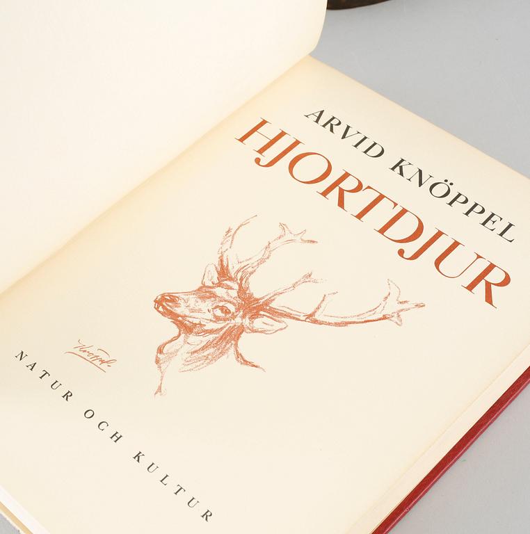 ARVID KNÖPPEL, sculpture, bronze, signed.