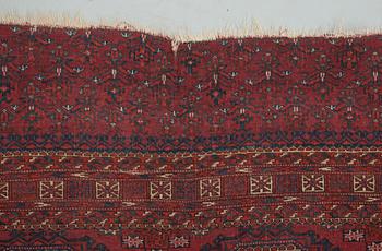 SEMI-ANTIQUE TEKKE CHUVAL. 95 x 155 cm.