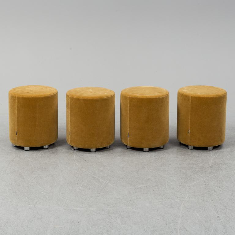 JOHANSON DESIGN, a set of four "Bob" stools.