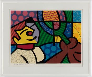 ROMERO BRITTO, serigrafi, 1984. signerad med blyerts och numrerad 241/300.