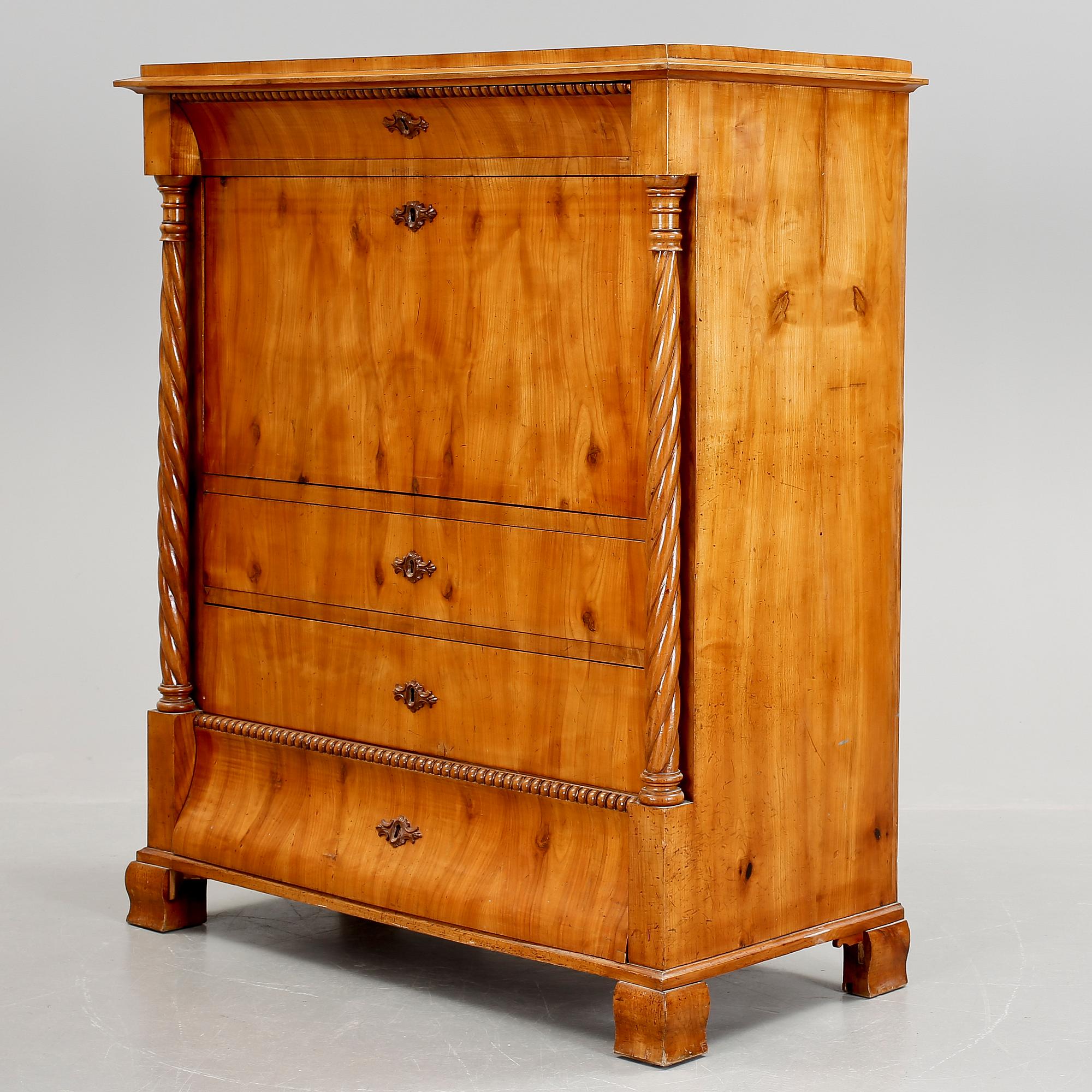 CHIFFONJÉ, senempire, 1800-talets mitt.