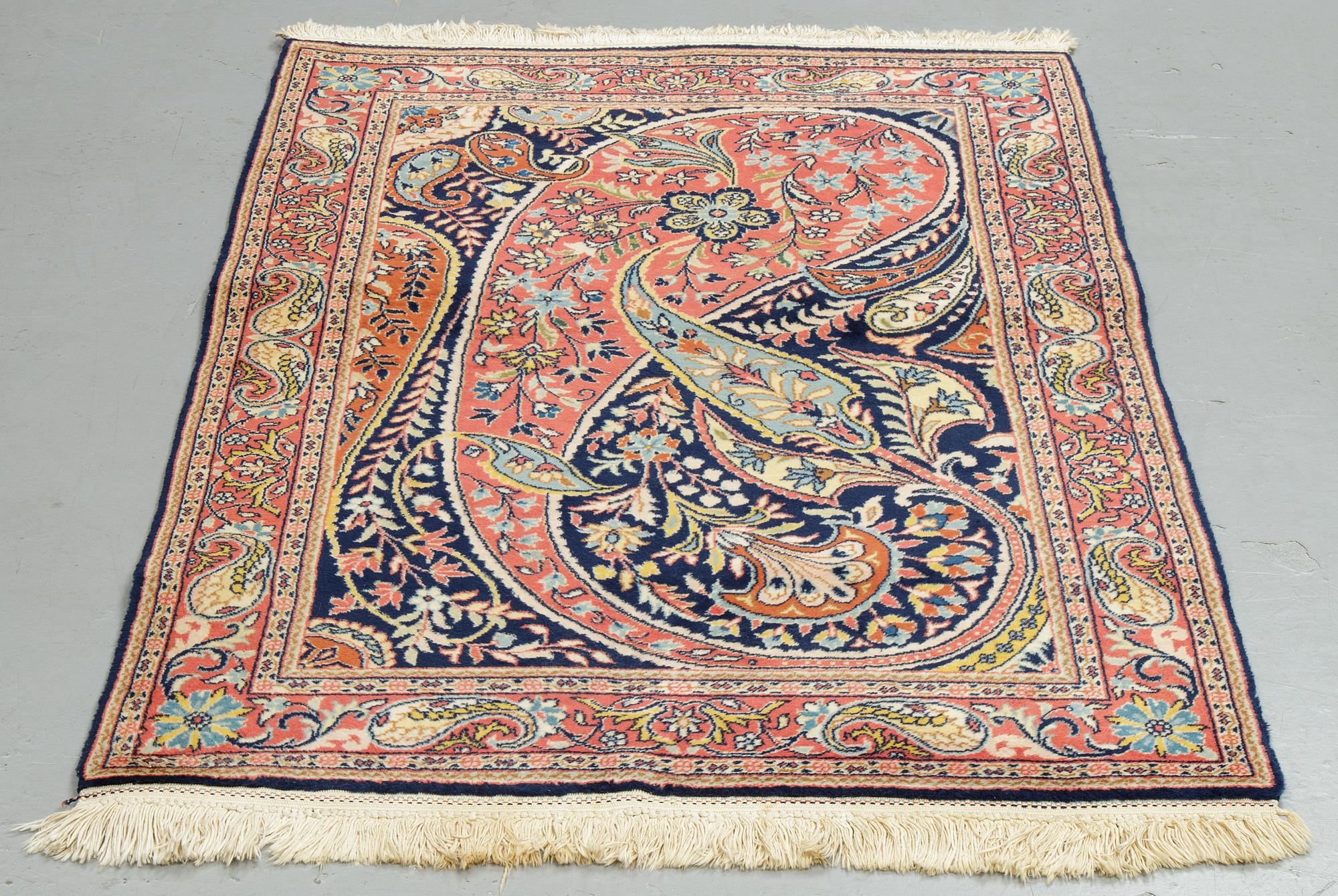 A rug, oriental, ca  155 x 100 cm.