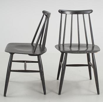 STOLAR, 4 st, "Fanett", Ilmari Tapiovaara, Edsbyverken, 1950-tal.