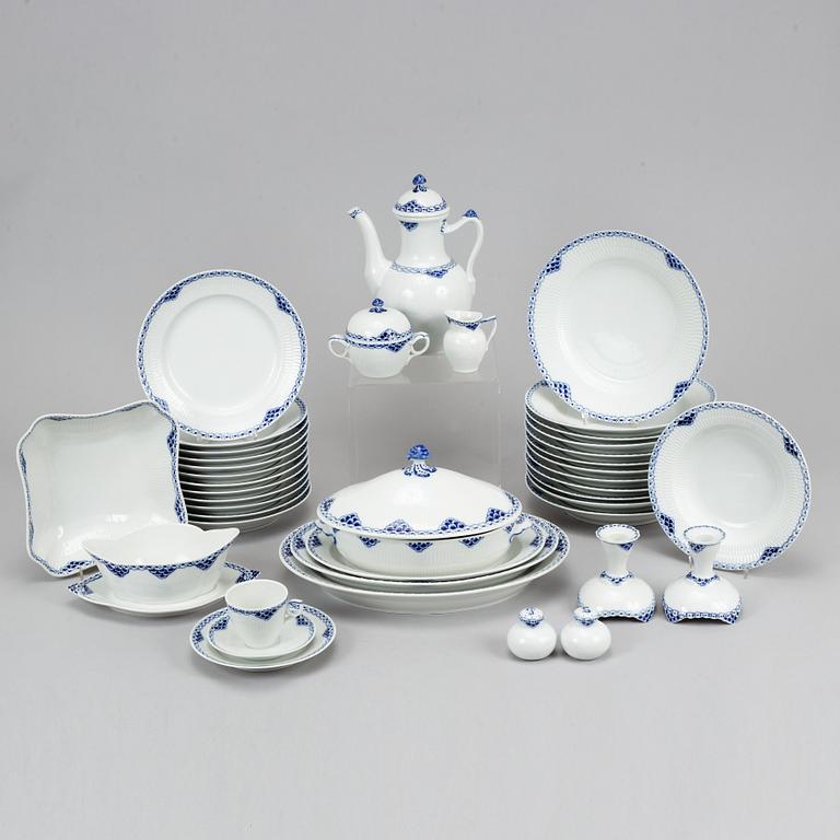 Royal Copenhagen, service 73 pcs, Denmark.