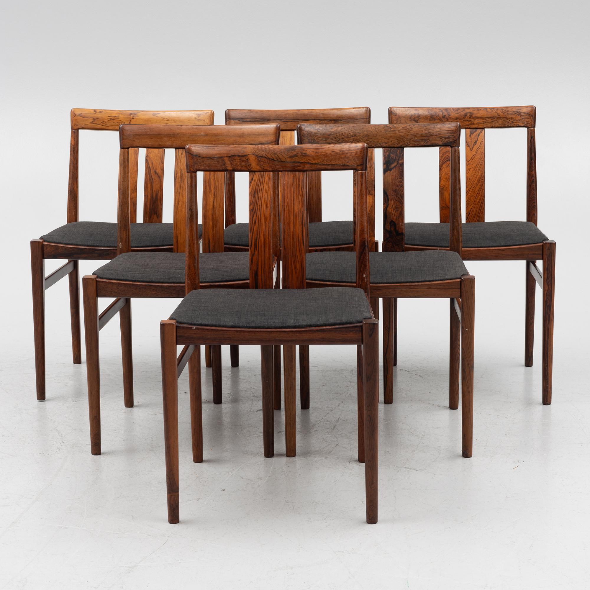 A seven-piece dining suite, 'Köln' and 'Ladoga', IKEA, 1960s-70s.