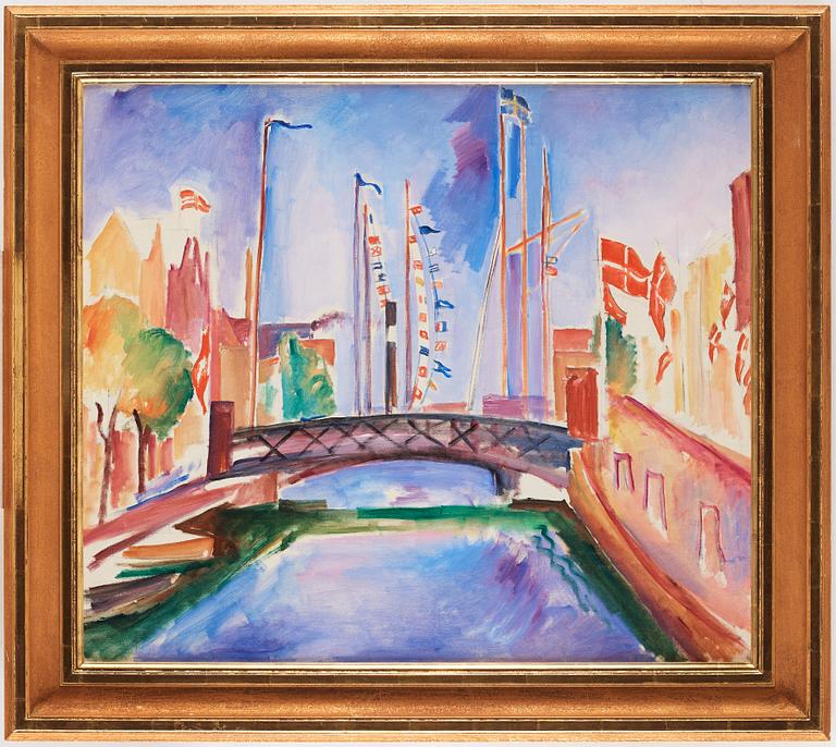 Tor Bjurström, "Broen, Kobenhavn" (The bridge, Copenhagen).