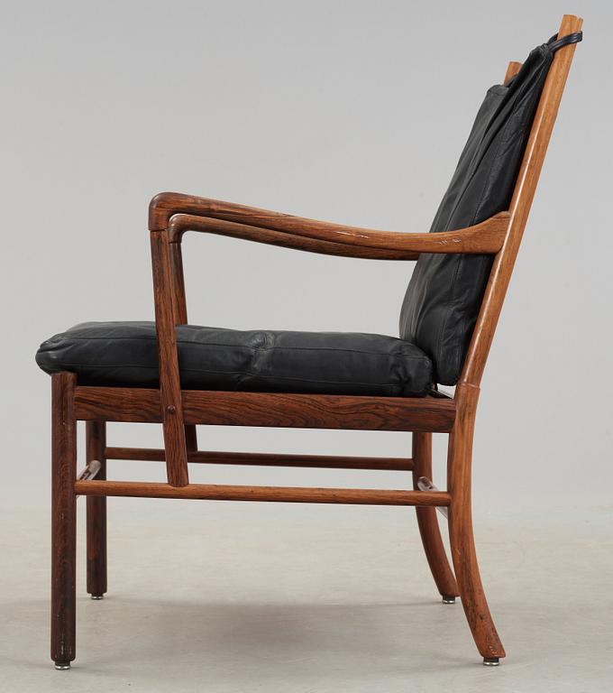 An Ole Wanscher 'Colonial Chair, PJ 149' by Poul Jeppesen, Denmark.