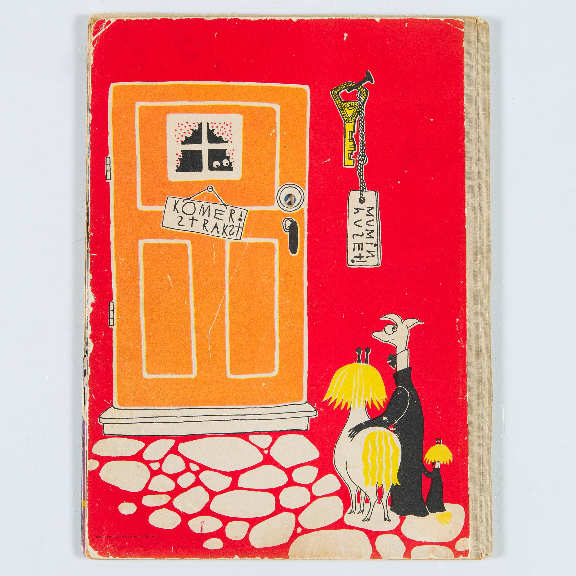 Tove Jansson, Kirja. ensipainos "Hur gick det sen?" kustantamo Schildts paino Frenckellska Tryckeri AB. 1952.