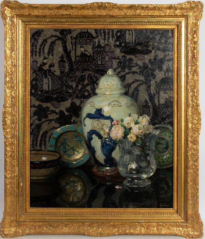 Jules Alexandre Grün, Stilleben med bojan.