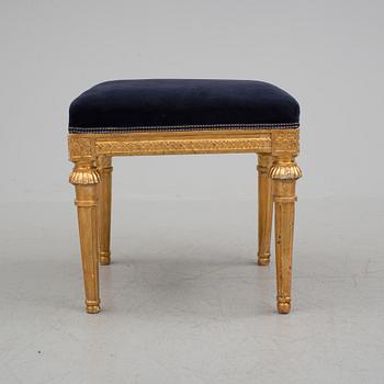 A Gustavian Stool from the late 18th century.