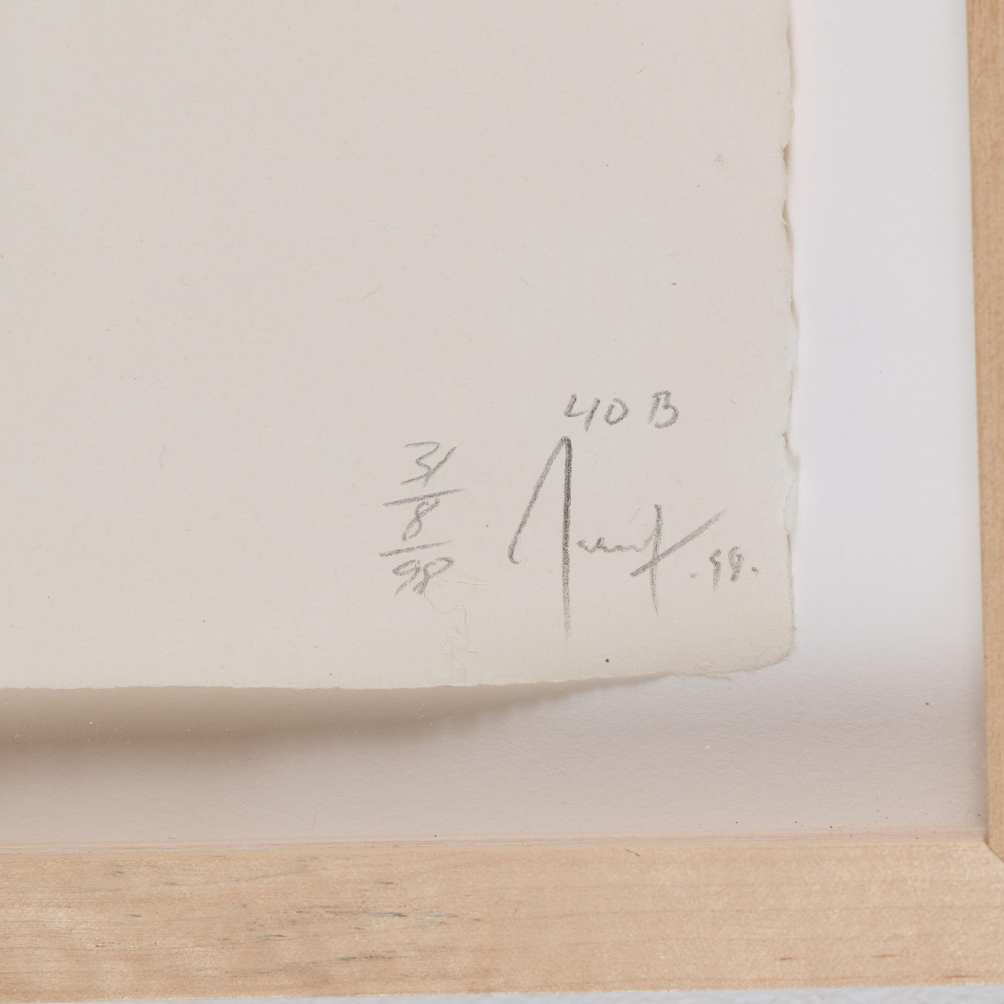 ULF ROLLOF, triptych, watercolour on paper, signed and dated 31/8/98.