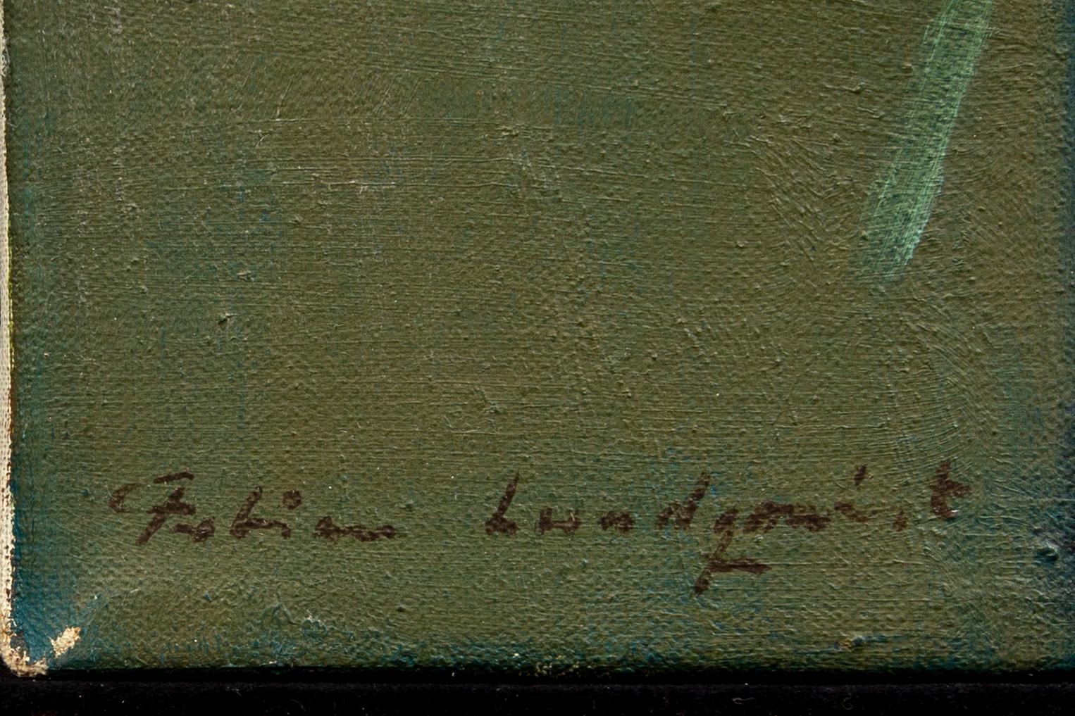 Fabian Lundqvist, oil on canvas signed.