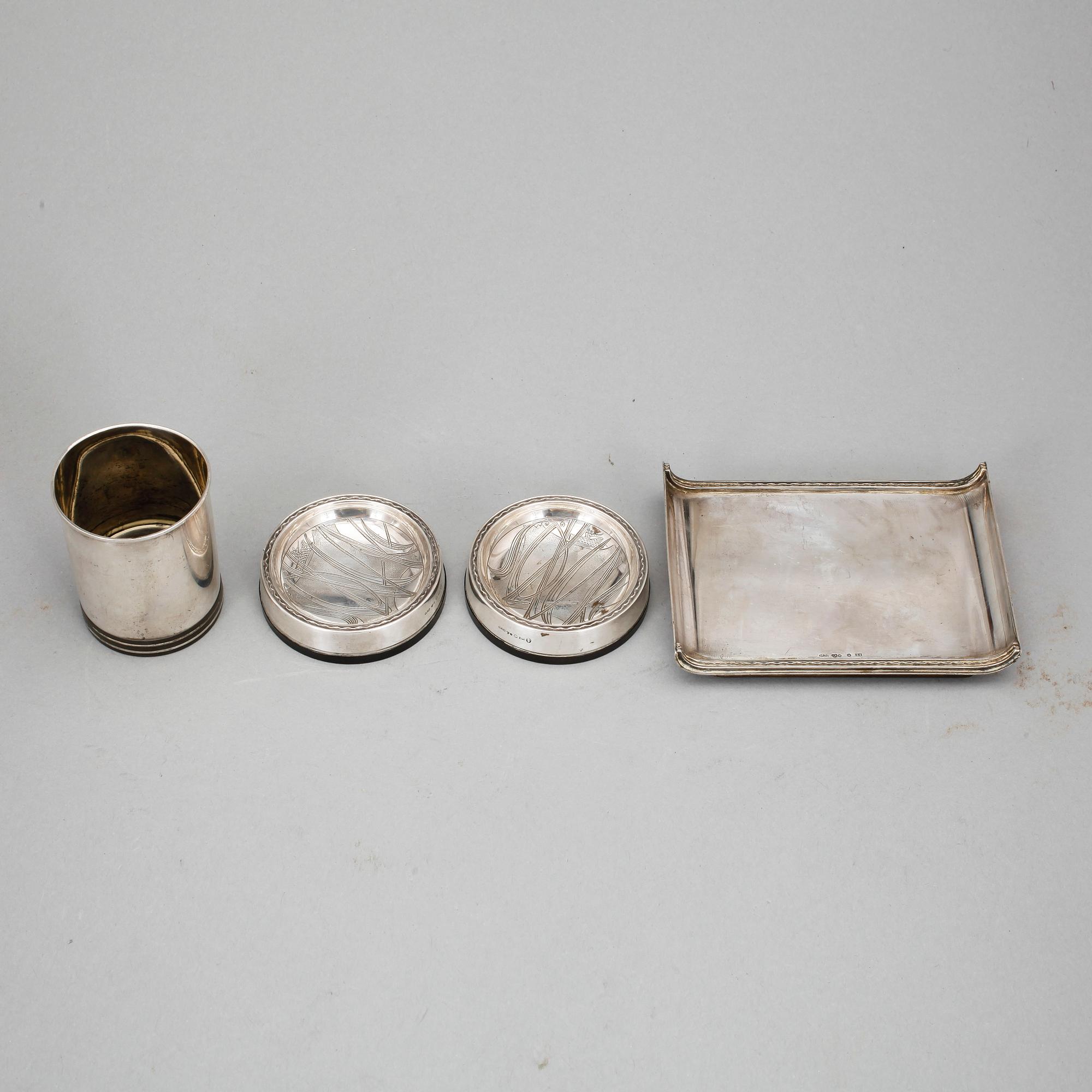 PARTI SILVER, 4 st, Guldsmedsaktiebolaget, Stockholm, 1930-tal.