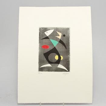 PIERRE OLOFSSON, mapp med 5 etsningar, signerade och numrerade 38/100.