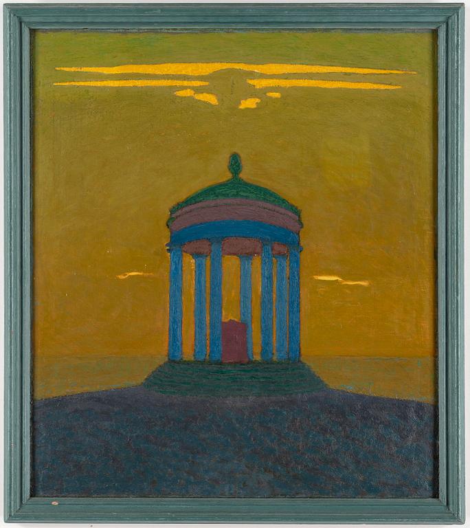 PELLE SWEDLUND, oil on canvas, signed.