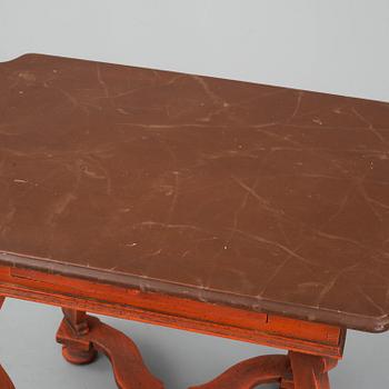 An 18th century table.