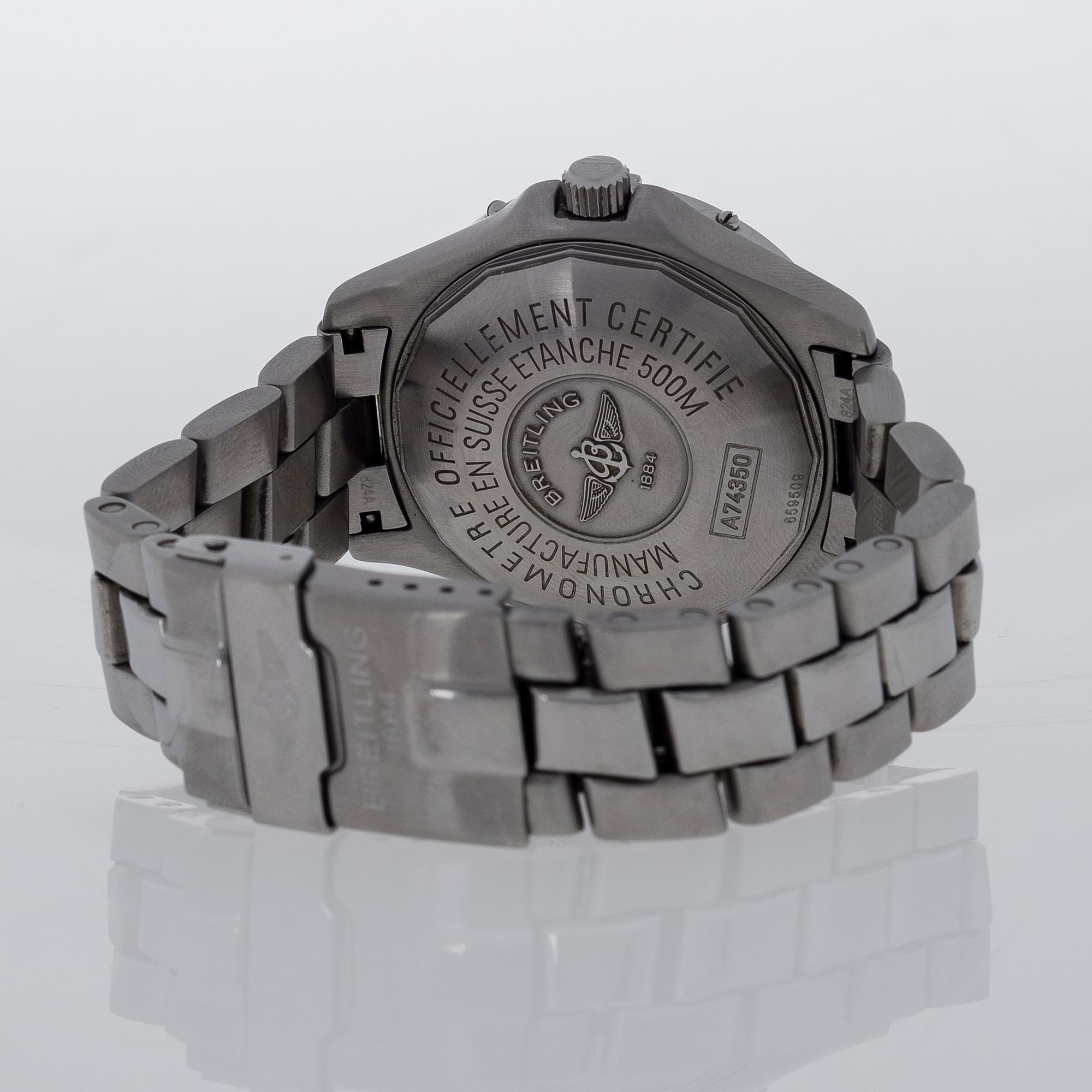 BREITLING, Colt (500M/1650FT), Chronometre, wristwatch, 38 mm,