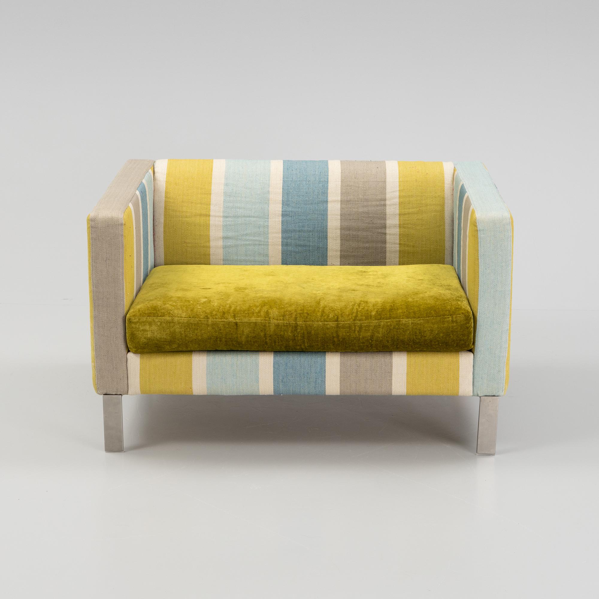 An armchair, Designers Guild Furniture, England.