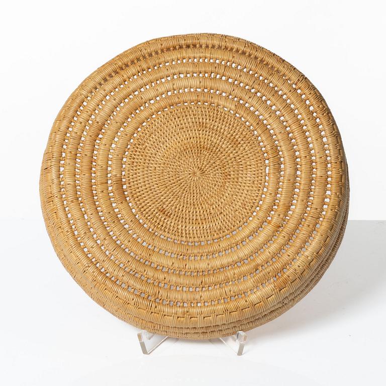 Ellen Kitok-Andersson, a root cheese mould, signed.