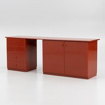 Skrivbord/sideboard, Nordiska Galleriet, 1980/90-tal.