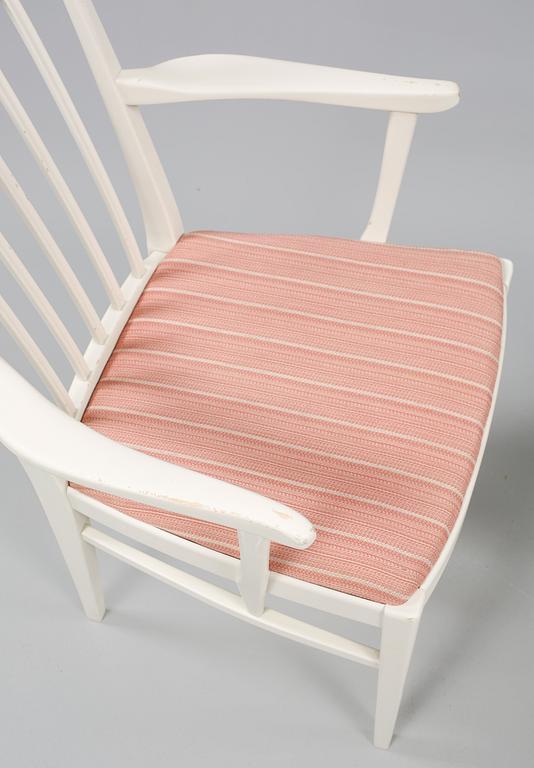 MATSALSGRUPP, 7 delar, "Herrgården", Carl Malmsten, Bodafors, 1960-tal.