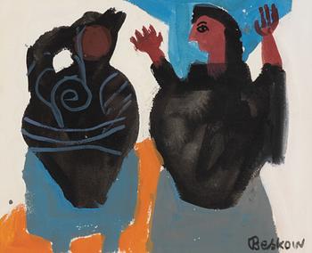 Bo Beskow, "Kvinnor på Kreta".