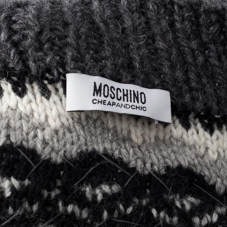 CARDIGAN, Moschino, Cheap and Chic, italiensk storlek 44.