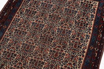 An antique Afshar rug, c. 153 x 124 cm.
