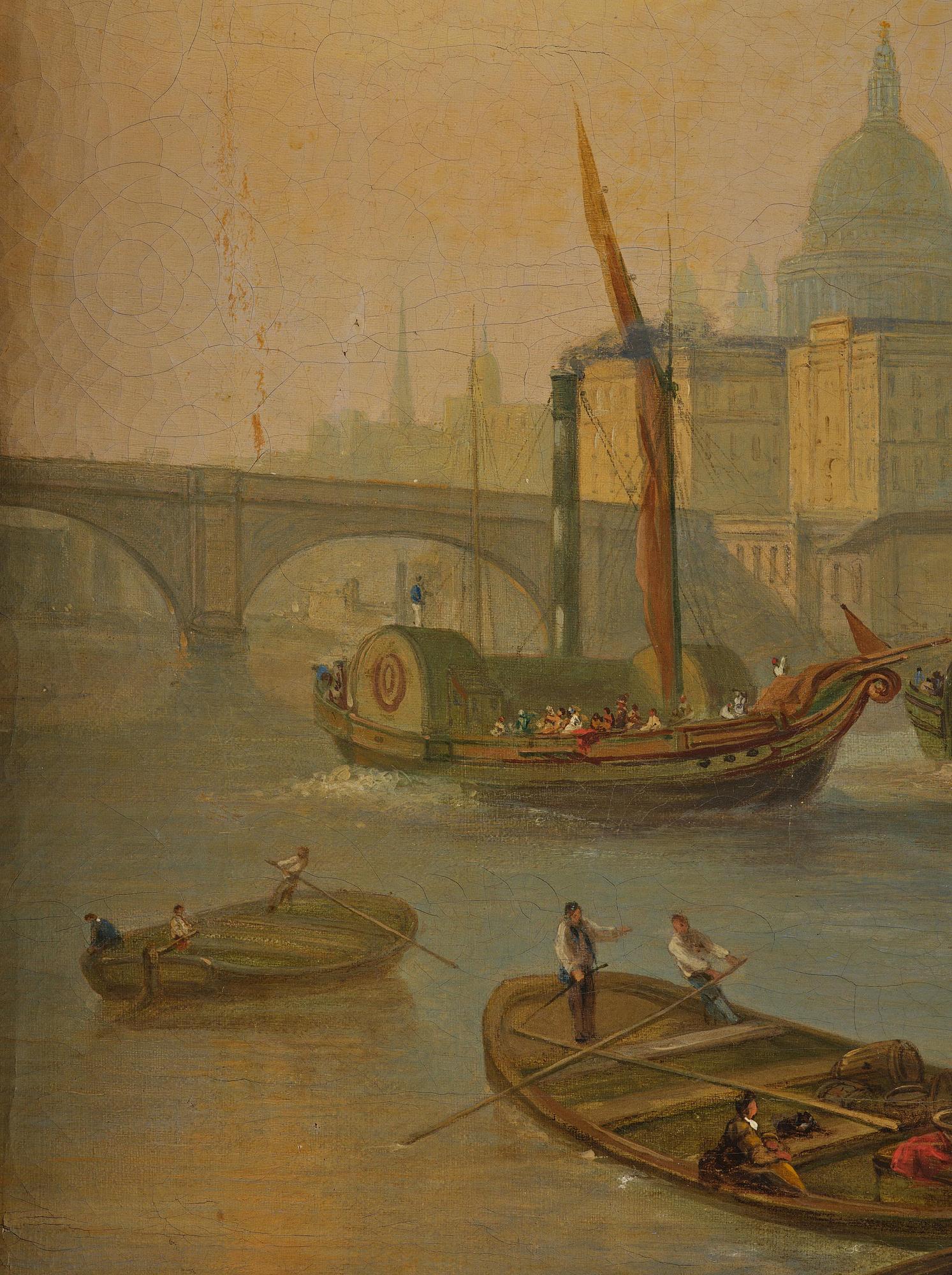 Thomas Sautelle Roberts, attributed to, "The new custom house.".