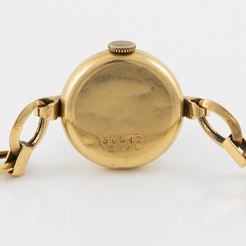 Rolex, armbandsur, 18K guld, 19 mm.