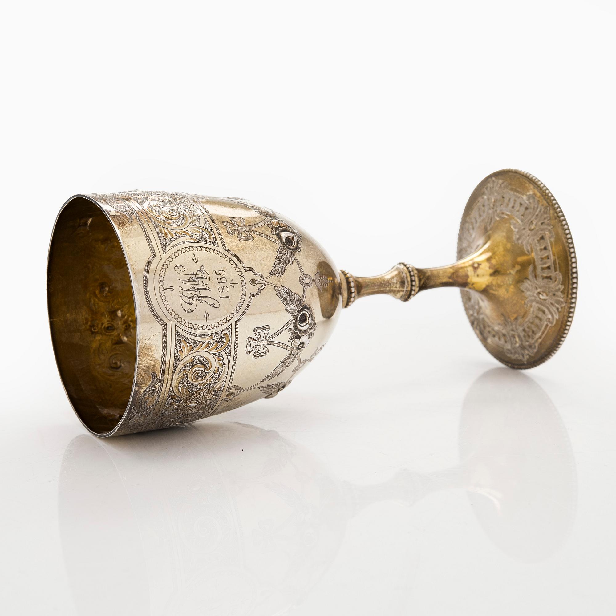 Thomas Smily, Pikari, sterlinghopea, Lontoo 1865.