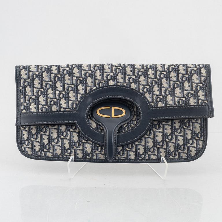 Christian Dior, bag/clutch, "Oblique fold-over convertible clutch".