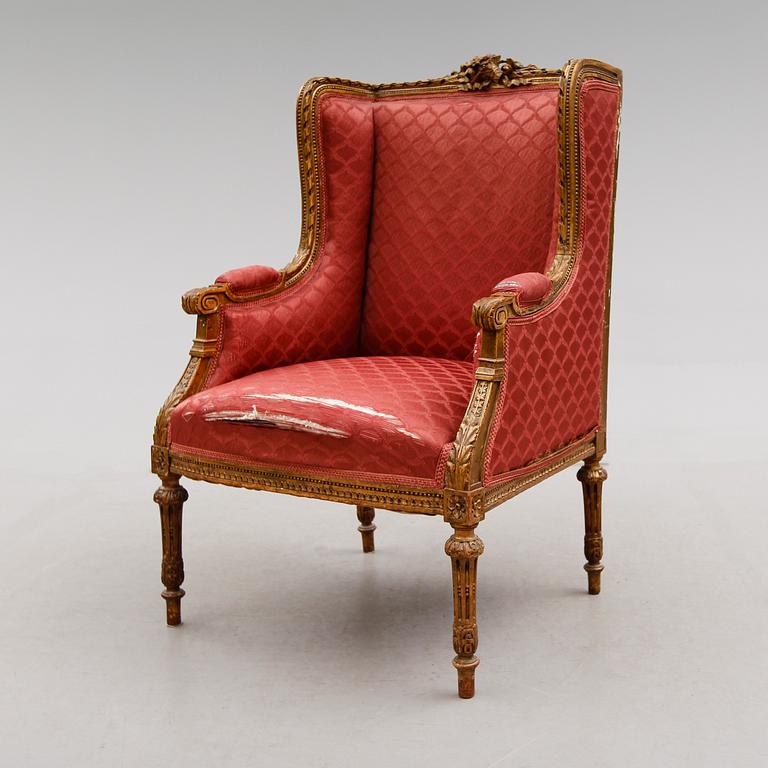 FÅTÖLJ, Louis Seize stil, 1900-talets första hälft.