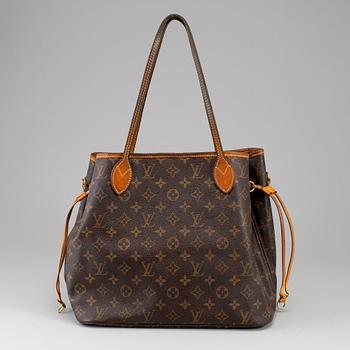 LOUIS VUITTON, a 'Neverfull MM' monogram canvas bag.