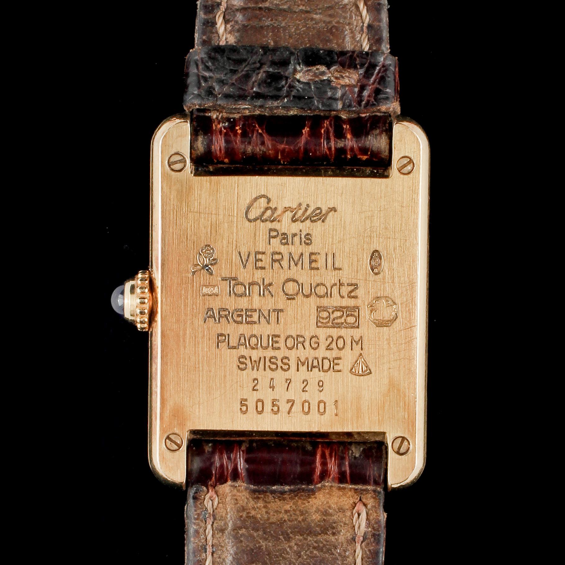 DAMARMBANDSUR, must de Cartier, 1980-tal.