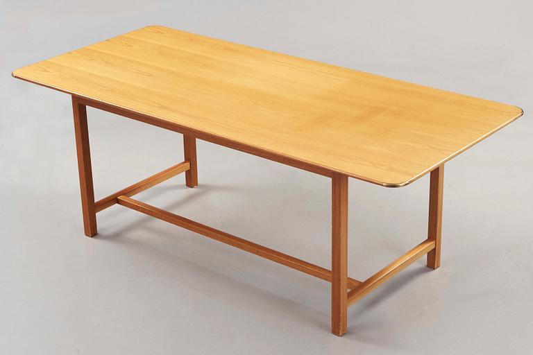 Josef Frank, an ash and mahogany table, Svenskt Tenn, model 590.