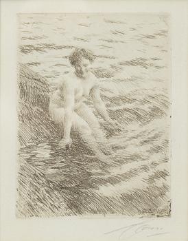 Anders Zorn, "Vått”.