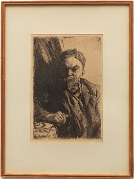 Anders Zorn, "Paul Verlain II".