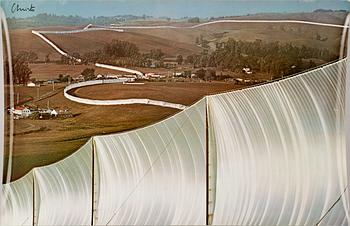 CHRISTO, affischer 3 st. Sign.