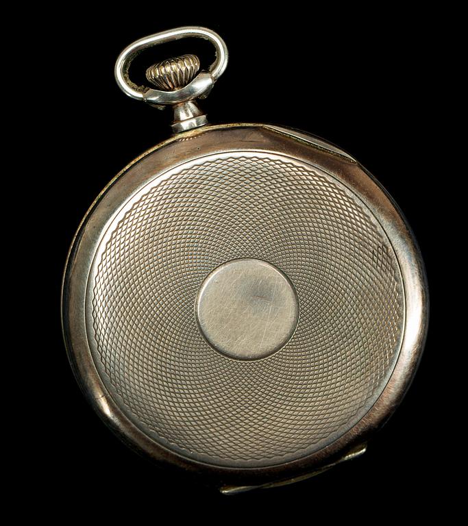 FICKUR, silver, Lucien U Chopard, ca 1920-tal. Vikt ca 65 g.