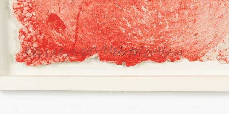 Robert Rauschenberg, "Rose Bay" from Rockery Mounds.