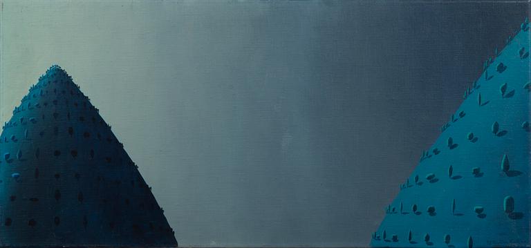 KRISTIAN KROKFORS, olja på duk, signerad och daterad -98.